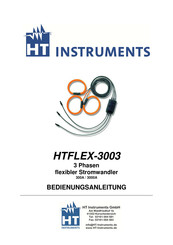 HT Instruments HTFLEX-3003 Bedienungsanleitung