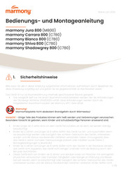 Marmony C780 Bedienungs- Und Montageanleitung