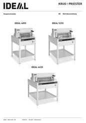 Krug+Priester IDEAL 4855 Betriebsanleitung