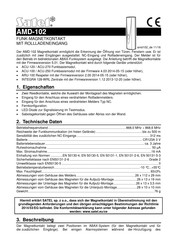 Satel AMD-102 Bedienungsanleitung