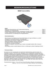 LEHMANN M400 Smart Secure Bedienungsanleitung