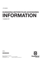 Husqvarna 27012945000 Information