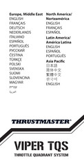 Thrustmaster Viper TQS Throttle Quadrant System Benutzerhandbuch