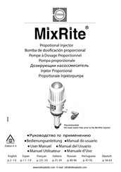 tefen MixRite 2502 Bedienungsanleitung