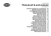 Hach TitraLab pH Basis Bedienungsanleitung