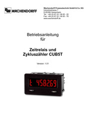Wachendorff CUB5T Betriebsanleitung