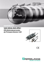 Pepperl+Fuchs VAZ-2E2A-G20-ZPA1 Handbuch