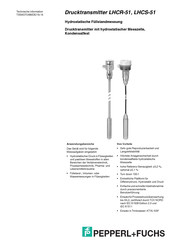 Pepperl+Fuchs LHCR-51 Technische Information