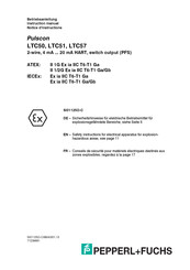 Pepperl+Fuchs Pulscon LTC50 Betriebsanleitung