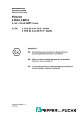 Pepperl+Fuchs Pulscon LTC50 Betriebsanleitung
