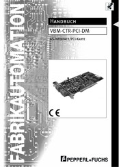 Pepperl+Fuchs VBM-CTR-PCI-DM Handbuch
