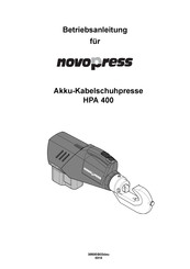 NovoPress HPA400 Betriebsanleitung