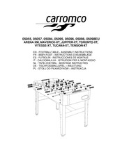 Carromco TORONTO-XT Bedienungsanleitung