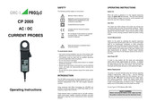 GMC-I Prosys CP 2005 Bedienungsanleitung