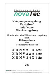 NovaTec XDNV34X1-2z Bedienungsanleitung
