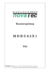 NovaTec MDRU62X1 Bedienungsanleitung