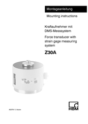 HBM Z30A Montageanleitung