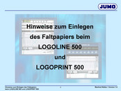 JUMO LOGOLINE 500 Bedienungsanleitung