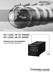 Pepperl+Fuchs KC-LCDC-48-6T-24VDC Bedienungsanleitung