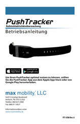 max mobility PushTracker Betriebsanleitung