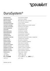 Duravit DuraSystem WD3001 000 000 Montageanleitung