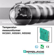 Pepperl+Fuchs HiD2081 Handbuch
