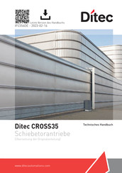 DITEC CROSS35 Technisches Handbuch