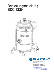 Blastrac BDC-1330 Bedienungsanleitung