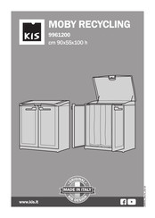 Kis MOBY RECYCLING 9961200 Montageanleitung