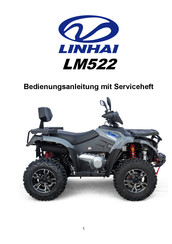 Linhai LM522 2022 Bedienungsanleitung Und Serviceheft