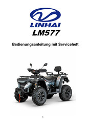 Linhai LM577 2023 Bedienungsanleitung Und Serviceheft