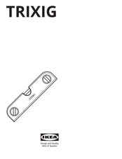 IKEA TRIXIG AA-2390875-1 Bedienungsanleitung
