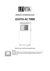 Levita AC 7000 Bedienungs- Und Wartungsanleitung