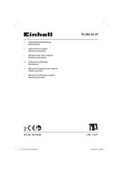 EINHELL TC-RH 26 4F Originalbetriebsanleitung