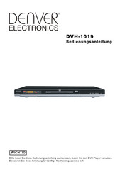 Denver Electronics DVH-1019 Bedienungsanleitung