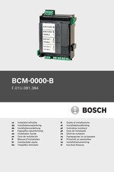 Bosch F.01U.081.384 Installationsanleitung