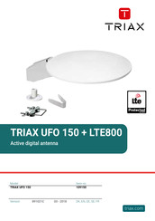 Triax UFO 150 LTE800 Bedienungsanleitung