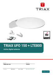 Triax 109150 Bedienungsanleitung