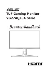 Asus VG27AQL3A Serie Benutzerhandbuch