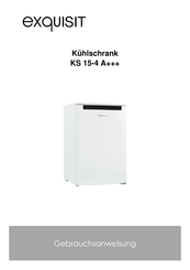 exquisit KS 15-4 A+++ Gebrauchsanweisung