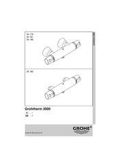 Grohe Grohtherm 3000 34 679 Bedienungsanleitung