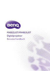 BenQ MW853UST Benutzerhandbuch