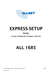 Allnet ALL1685 Express-Setup