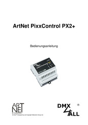 DMX4ALL ArtNet PixxControl PX2+ Bedienungsanleitung