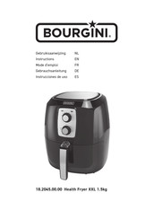 Bourgini Health Fryer XXL Gebrauchsanleitung