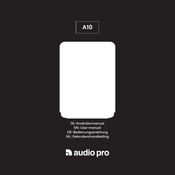 Audio Pro A10 MKII Bedienungsanleitung