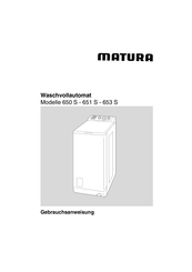 Matura 651 S Gebrauchsanweisung