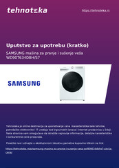 Samsung WD90T634DBH Nützliche Tipps
