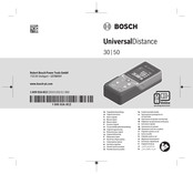 Bosch UniversalDistance 30 Originalbetriebsanleitung