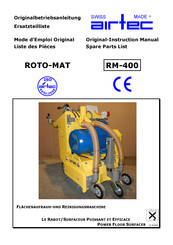 Airtec ROTO-MAT RM-400 Originalbetriebsanleitung/Ersatzteilliste